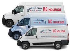 Noleggio furgoni di varie volumetrie