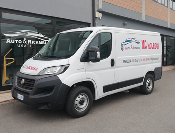 Noleggio Fiat Ducato bianco 2300 multijet Euro 6 passo corto tetto basso